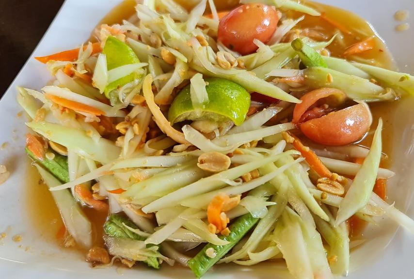 Sałatka Som Tam - Papaja Pok Pok